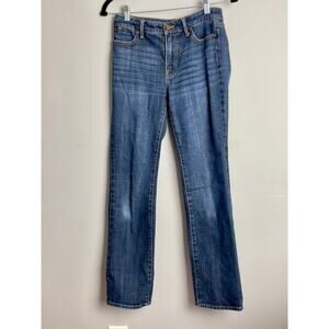Garnet Hill Bootcut Jeans 2 Petite Mid Rise‎ Western Rustic Quality Comfort